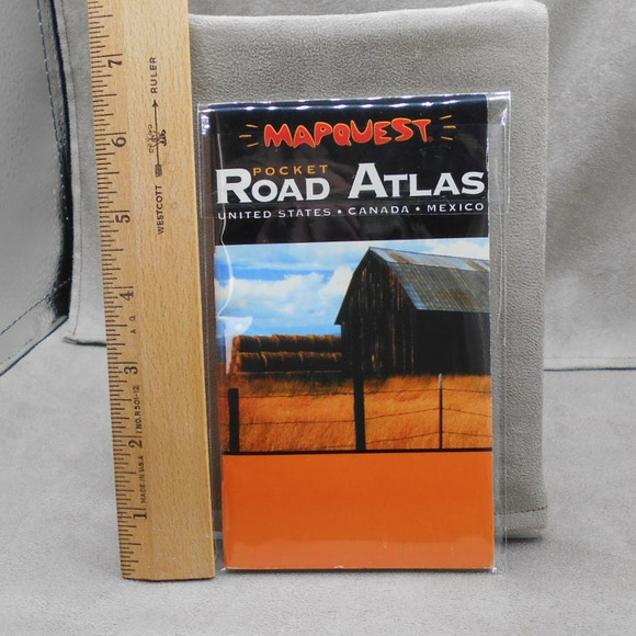 Vintage MapQuest Pocket Size Road Atlas for United State Canada Mexico 2003 - Picture 2 of 8